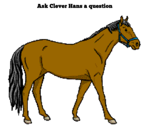 main image for Ask Clever Hans a question