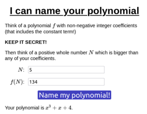 main image for I can name your polynomial