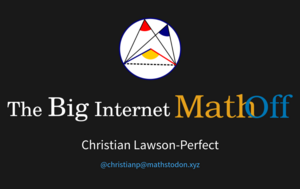 main image for TMiP 2019 - The Big Internet Math-Off