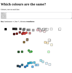 main image for Which colours are similar?