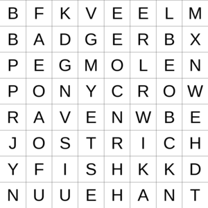 main image for Wordsearch generator mk 2