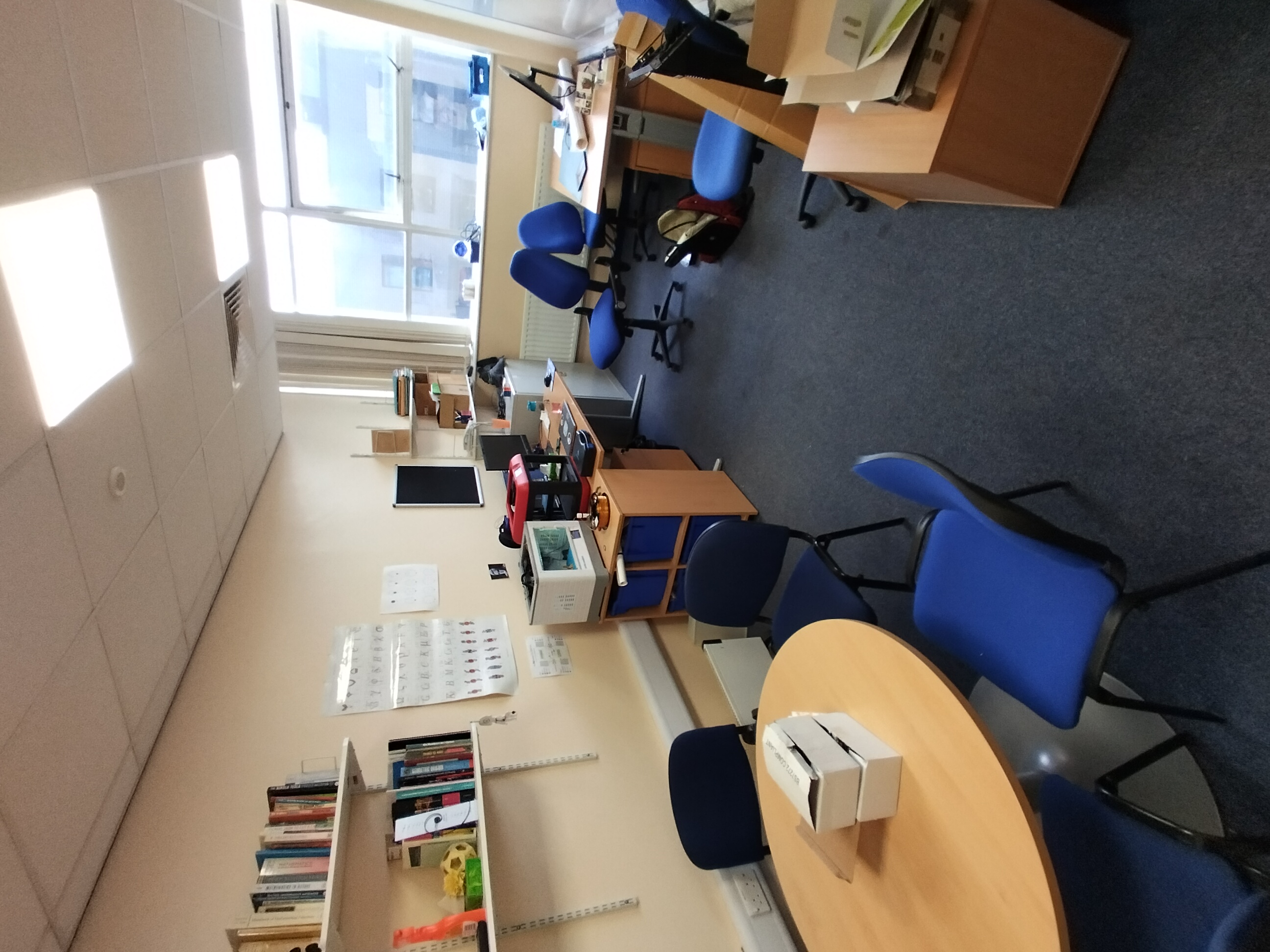 My office. I share it with two other people.